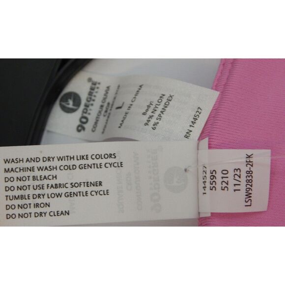 90 Degree by Reflex M/10MS Active Top Pair Contour Olivia Crop Square Neck 72.00 - Picture 9 of 10